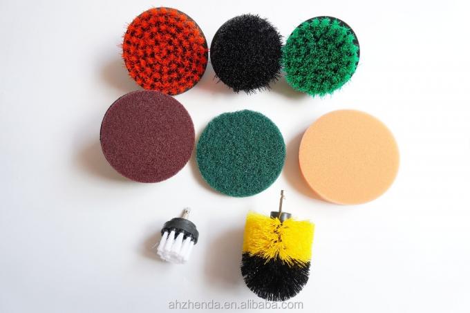 Set di pennelli automatico del trapano dell'autolavaggio di 3 pacchetti 6