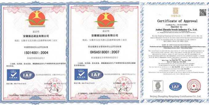 L'acciaio industriale e spazzola della spazzatrice stradale dei pp possono essere personalizzati 14