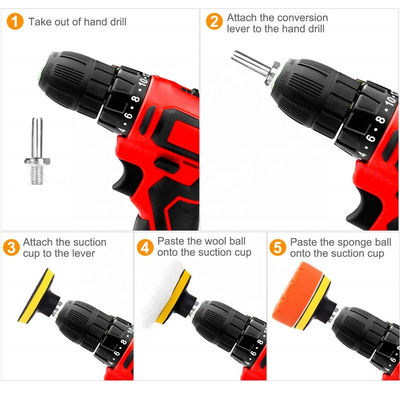 120g 11 Pcs Car Polishing Sponges For Polishing And Waxing