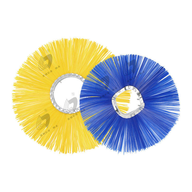 Factory Direct Sales PP Mix Steel snow sweeper brush 10KG Road Wafer Brush